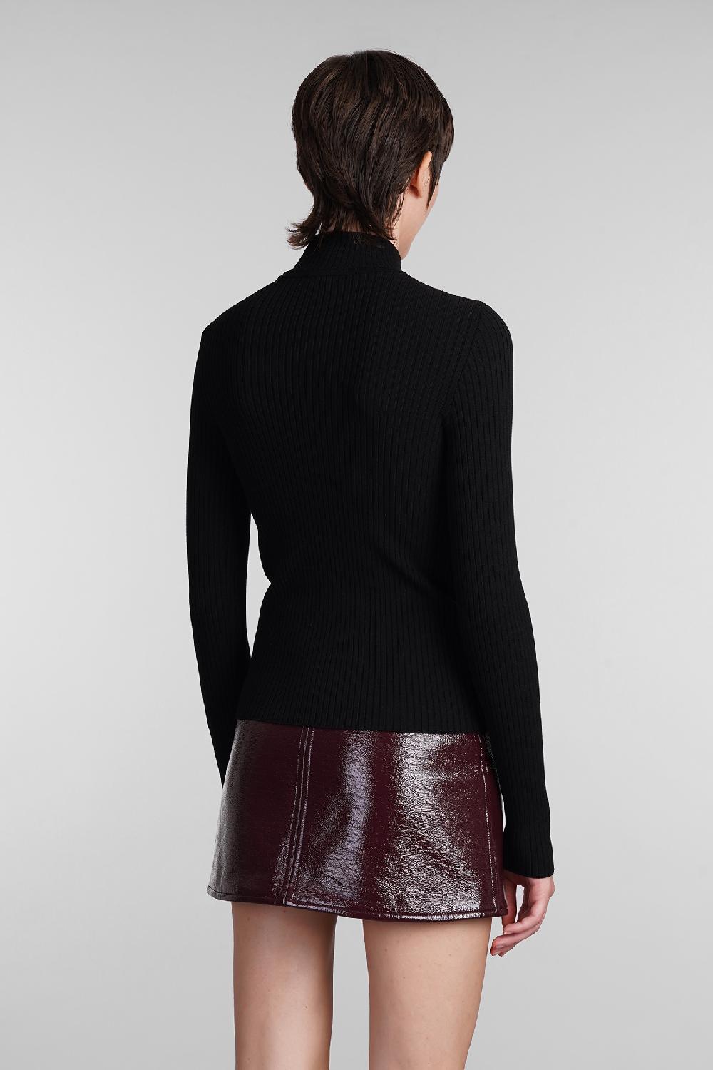 Deliberti Courreges Maglia in viscosa nera cod. 408094 - Deliberti The Luxury Shopping 2025