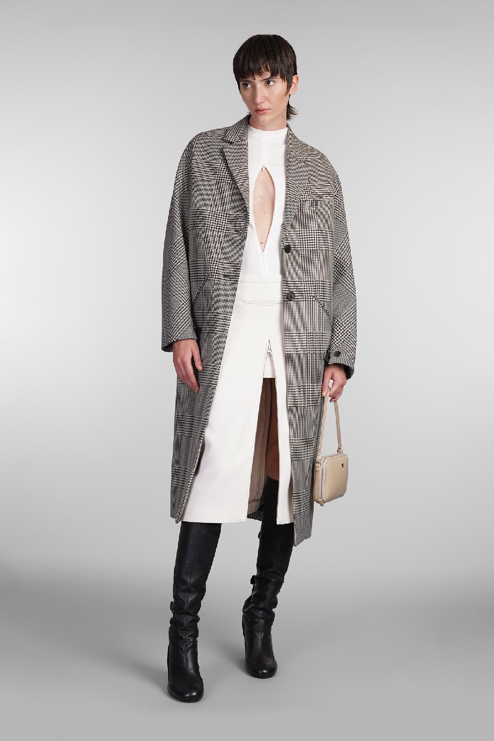 Deliberti Courreges Body in viscosa bianca cod. 408155 - Deliberti The Luxury Shopping Spedizione Gratuita