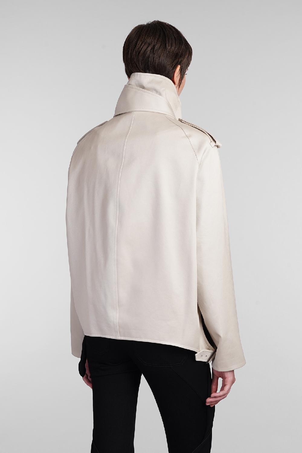 Deliberti Courreges Giacca casual in cotone beige cod. 408104 - Deliberti The Luxury Shopping Pezzi Unici