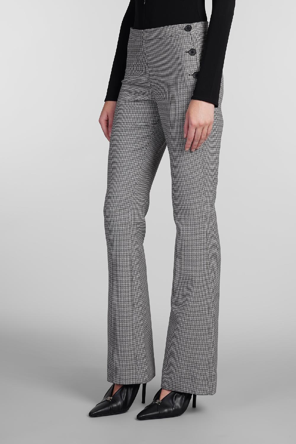 Deliberti Courreges Pantalone in poliestere nero cod. 408105 - Deliberti The Luxury Shopping Consegna Veloce