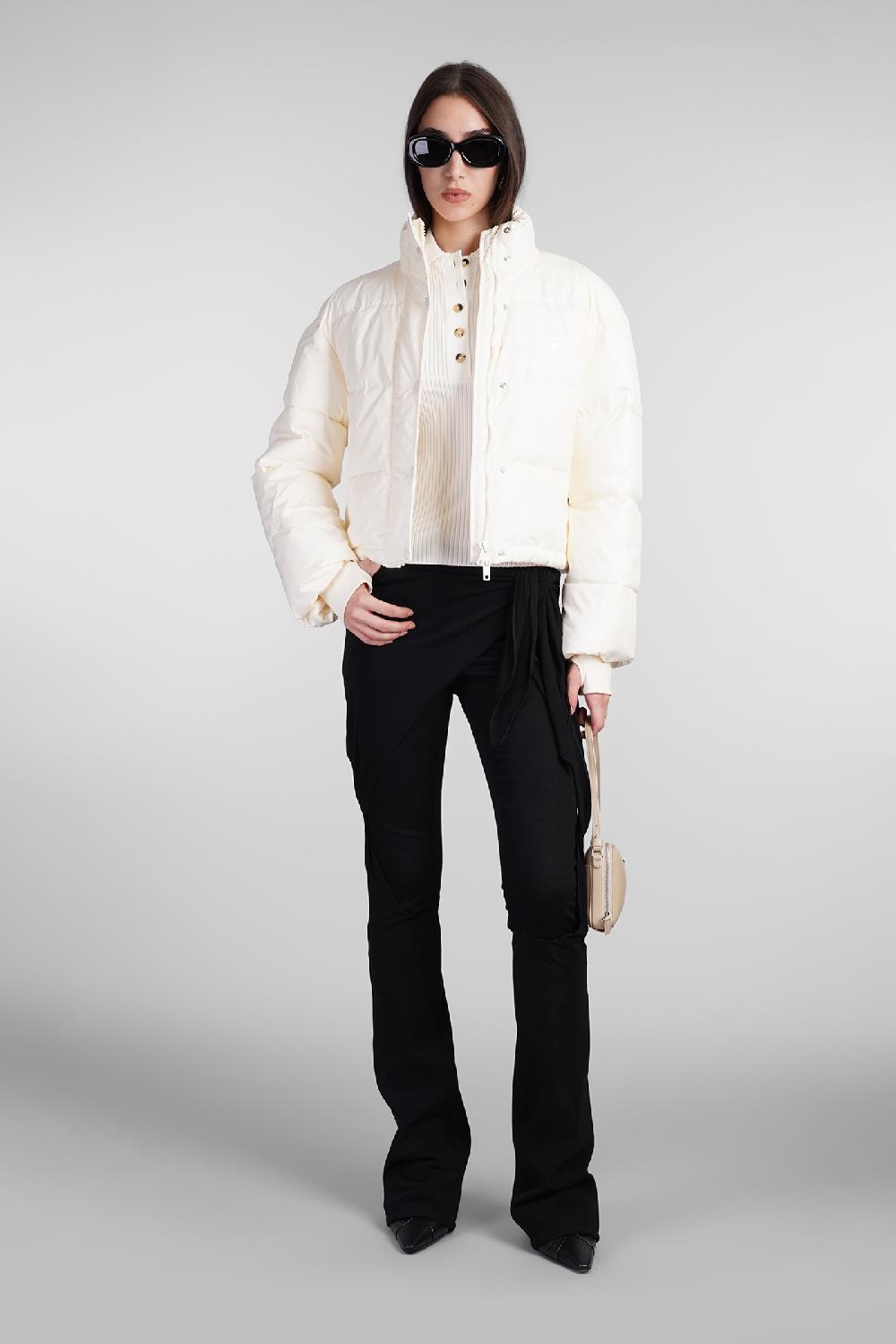 Deliberti Courreges Piumino in poliestere beige cod. 408115 - Deliberti The Luxury Shopping Fino Al -60%
