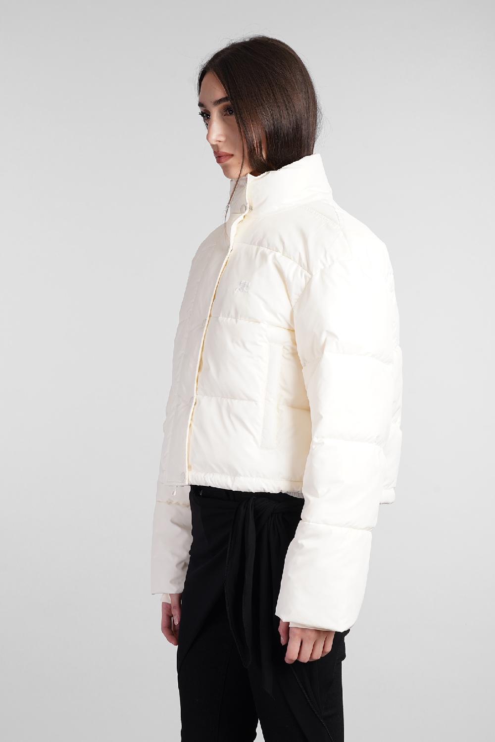 Deliberti Courreges Piumino in poliestere beige cod. 408115 - Deliberti The Luxury Shopping Fino Al -60%