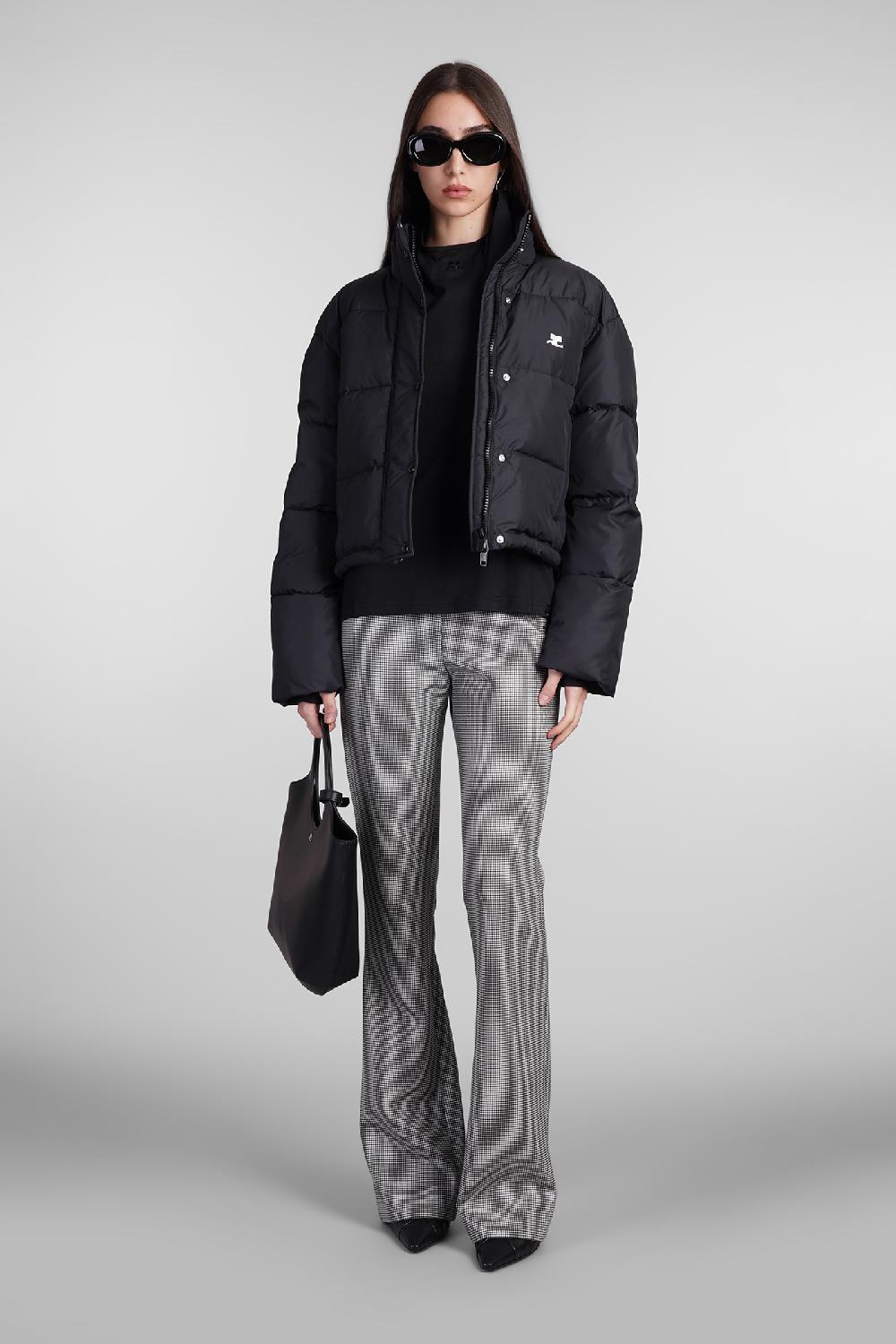 Deliberti Courreges Piumino in poliestere nero cod. 408116 - Deliberti The Luxury Shopping Shopping Online