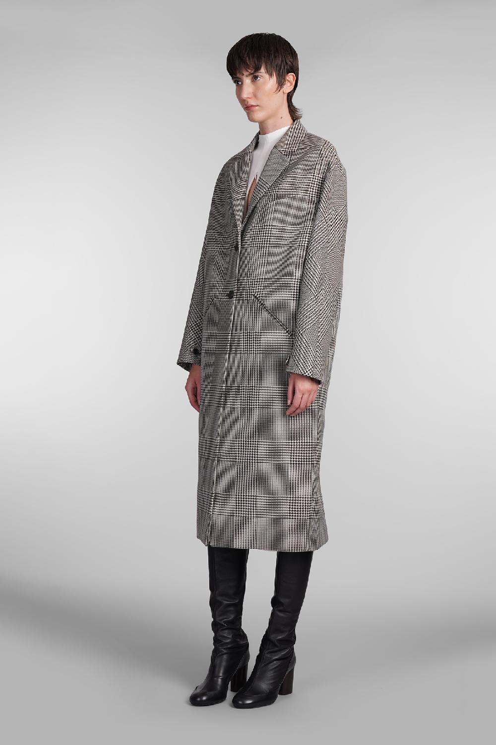 Deliberti Courreges Cappotto in lana beige cod. 408118 - Deliberti The Luxury Shopping Promozione Limitata
