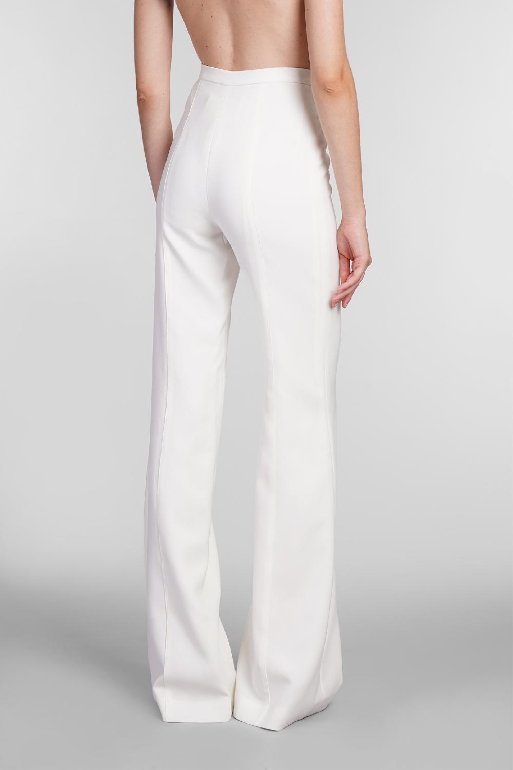 Deliberti Costarellos Pantalone rimi in poliestere beige cod. 406737 - Deliberti The Luxury Shopping Vendita Economica