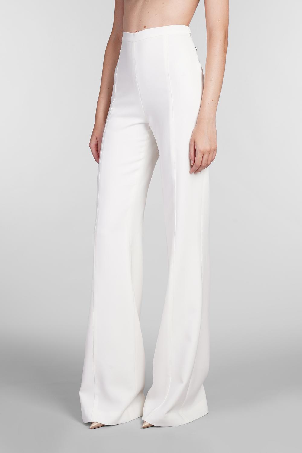 Deliberti Costarellos Pantalone rimi in poliestere beige cod. 406737 - Deliberti The Luxury Shopping Vendita Economica