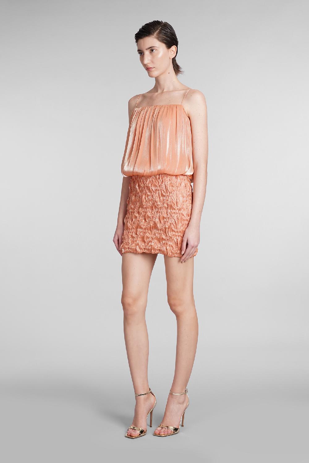 Deliberti Costarellos Abito tema in poliestere arancione cod. 399499 - Deliberti The Luxury Shopping Offerte