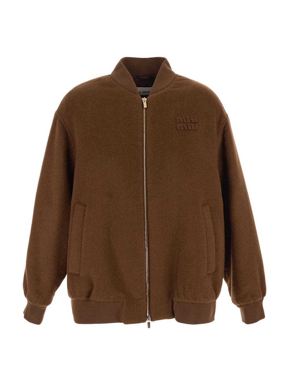 Oluxury Miu Miu Wool Jacket Qualità Garantita