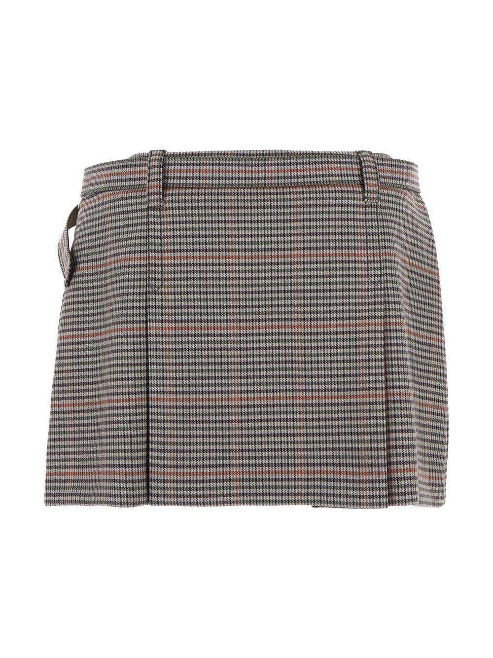 Oluxury Miu Miu Mini Skirt Convenienza