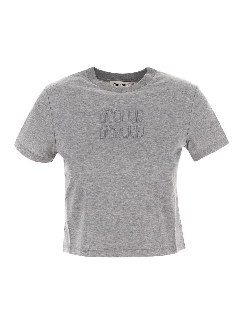 Oluxury Miu Miu T-shirt Outlet