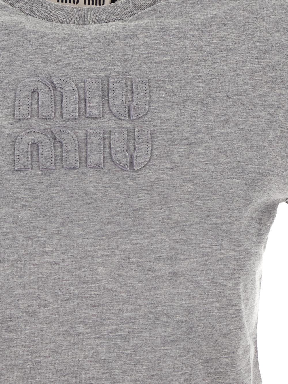 Oluxury Miu Miu T-shirt Outlet