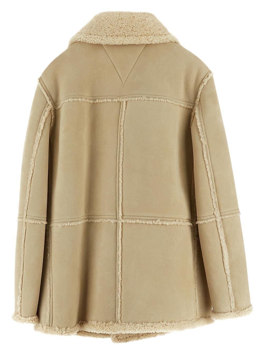 Oluxury Bottega Veneta Lamb Coat Nuova