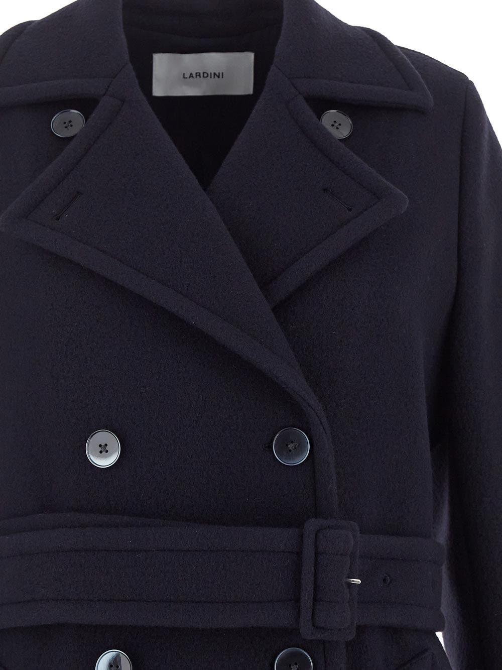 Oluxury Lardini Double breasted coat Affare Del Giorno