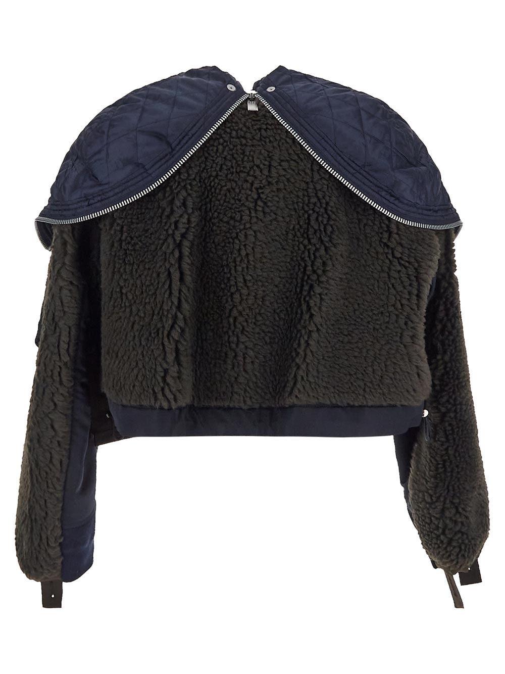 Oluxury Sacai Fur Bomber Novità