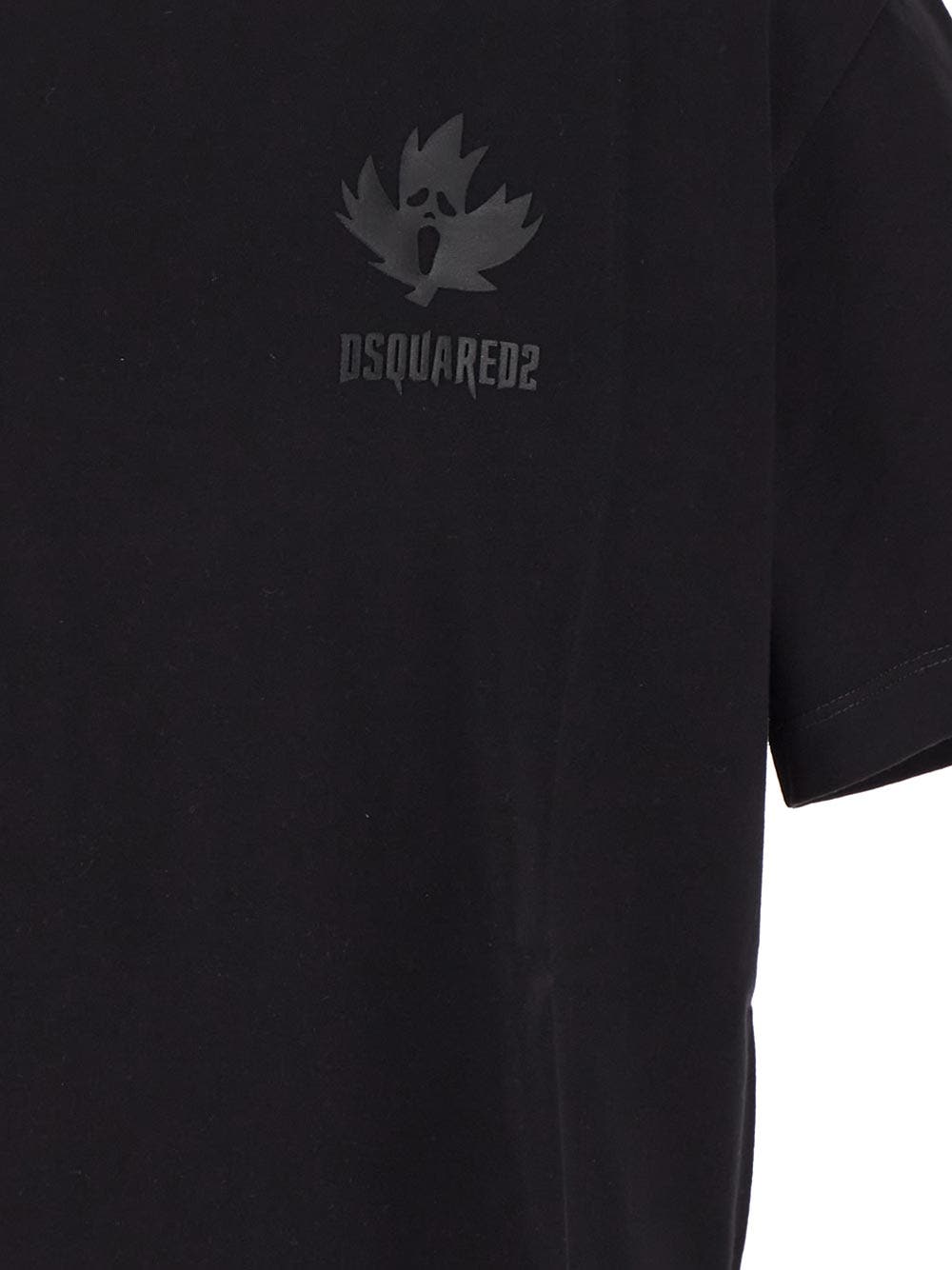 Oluxury Dsquared2 Logo T-Shirt Vendita Calda