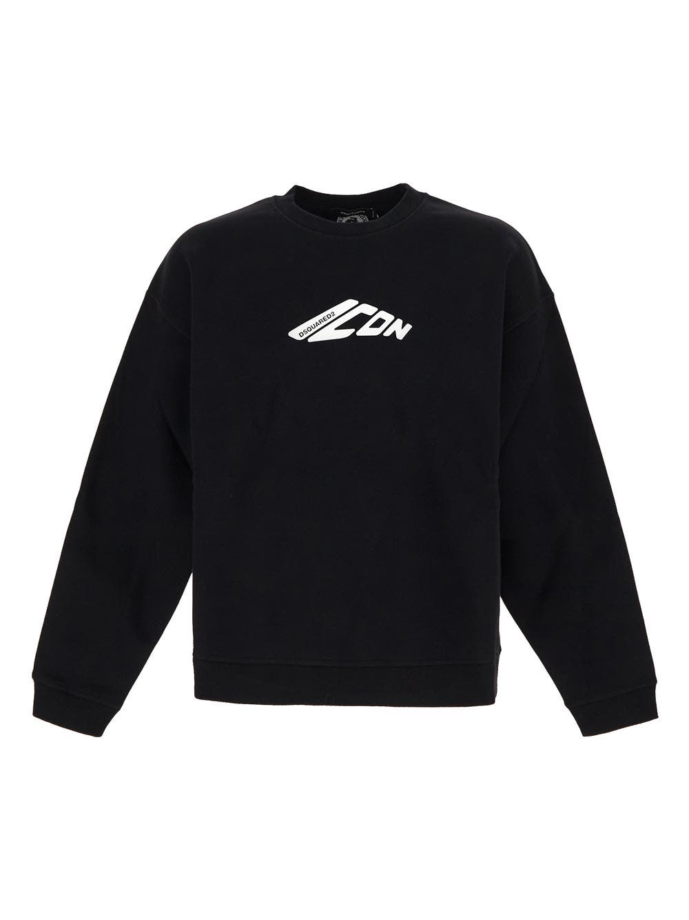 Oluxury Dsquared2 Logo Sweatshirt Negozio