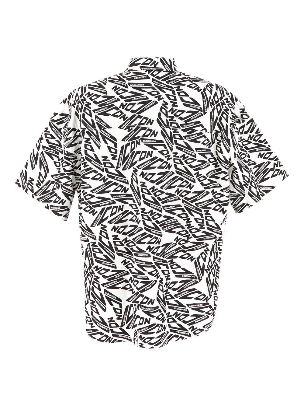 Oluxury Dsquared2 Logo Shirt Moda