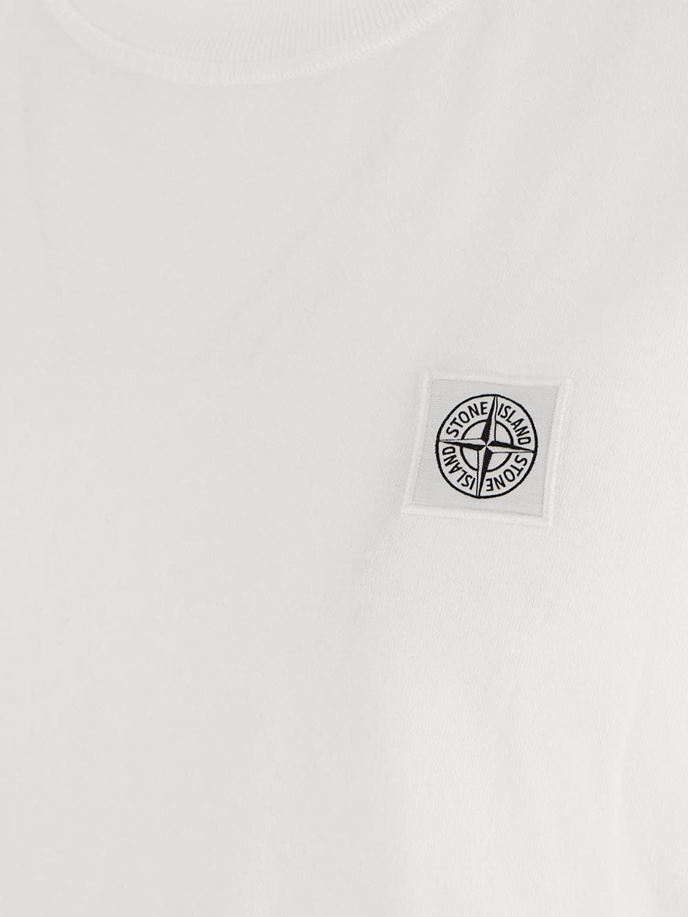 Oluxury Stone Island Logo T-Shirt Italia