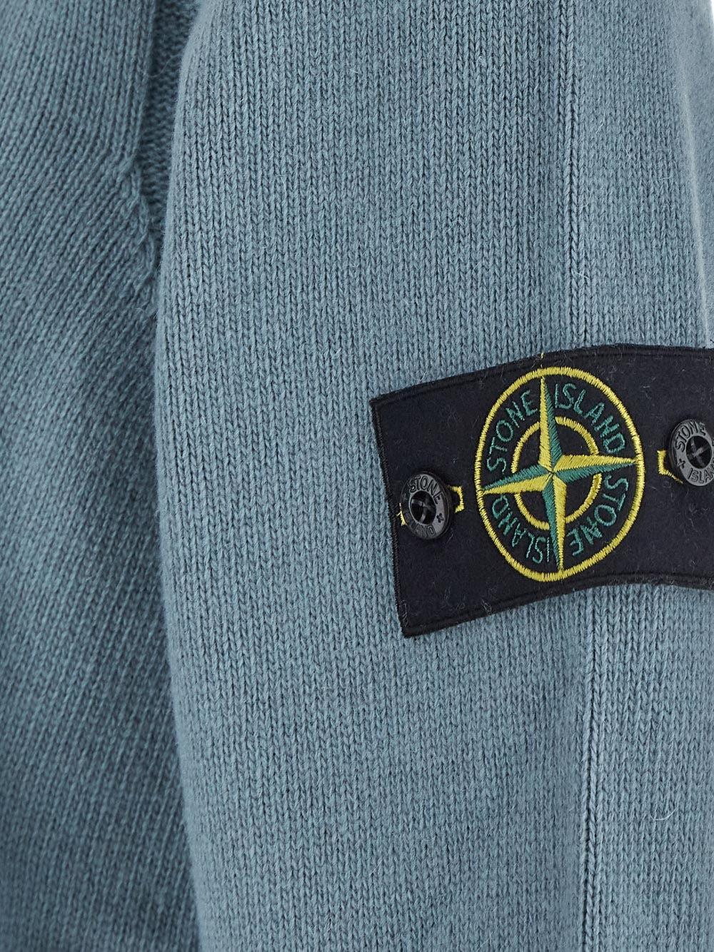 Oluxury Stone Island Logo Knit Promozione Limitata