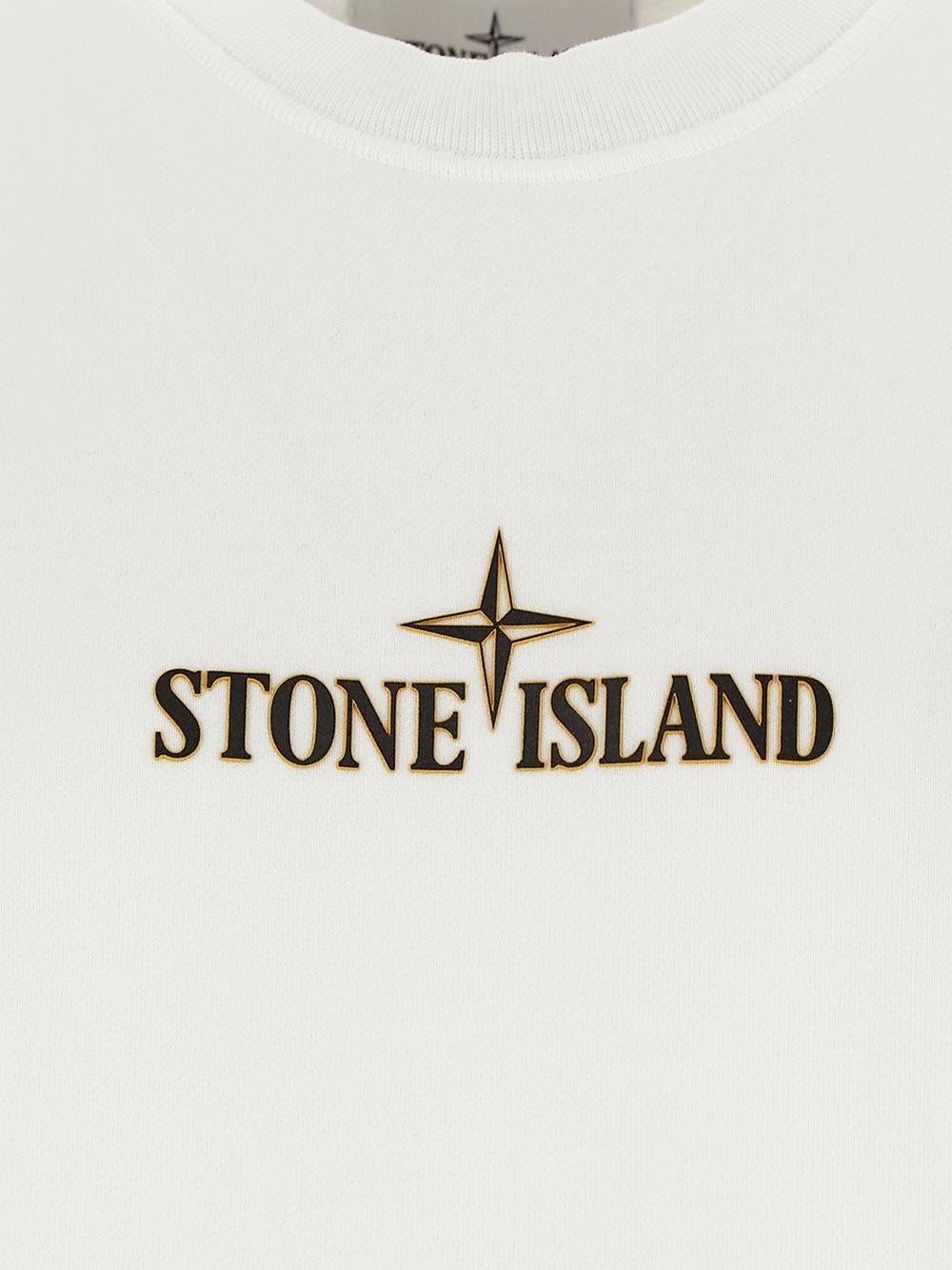 Oluxury Stone Island Logo Sweatshirt Sconto