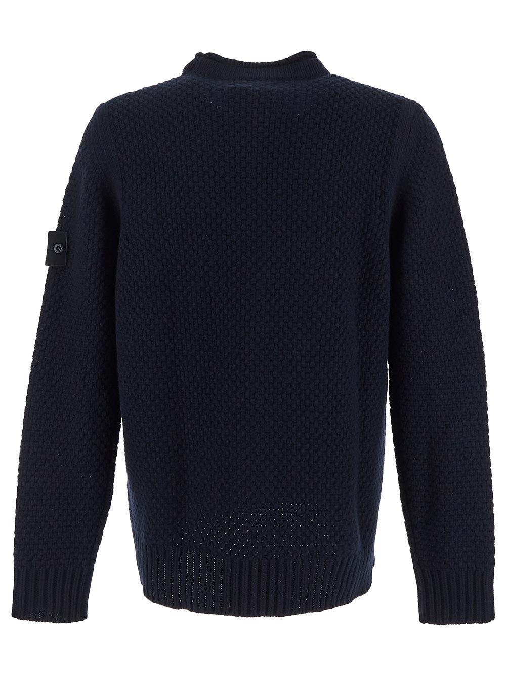 Oluxury Stone Island Wool Knit Hotsell