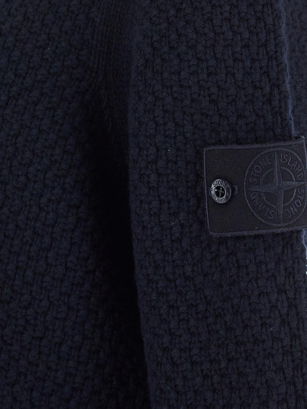 Oluxury Stone Island Wool Knit Hotsell