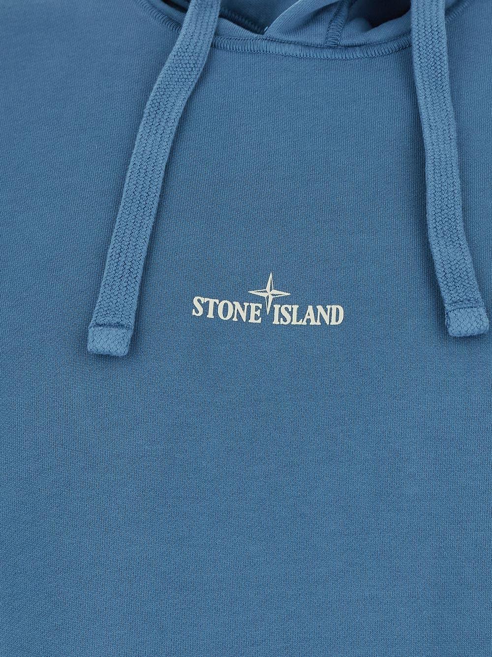 Oluxury Stone Island Logo Hoodie Negozio