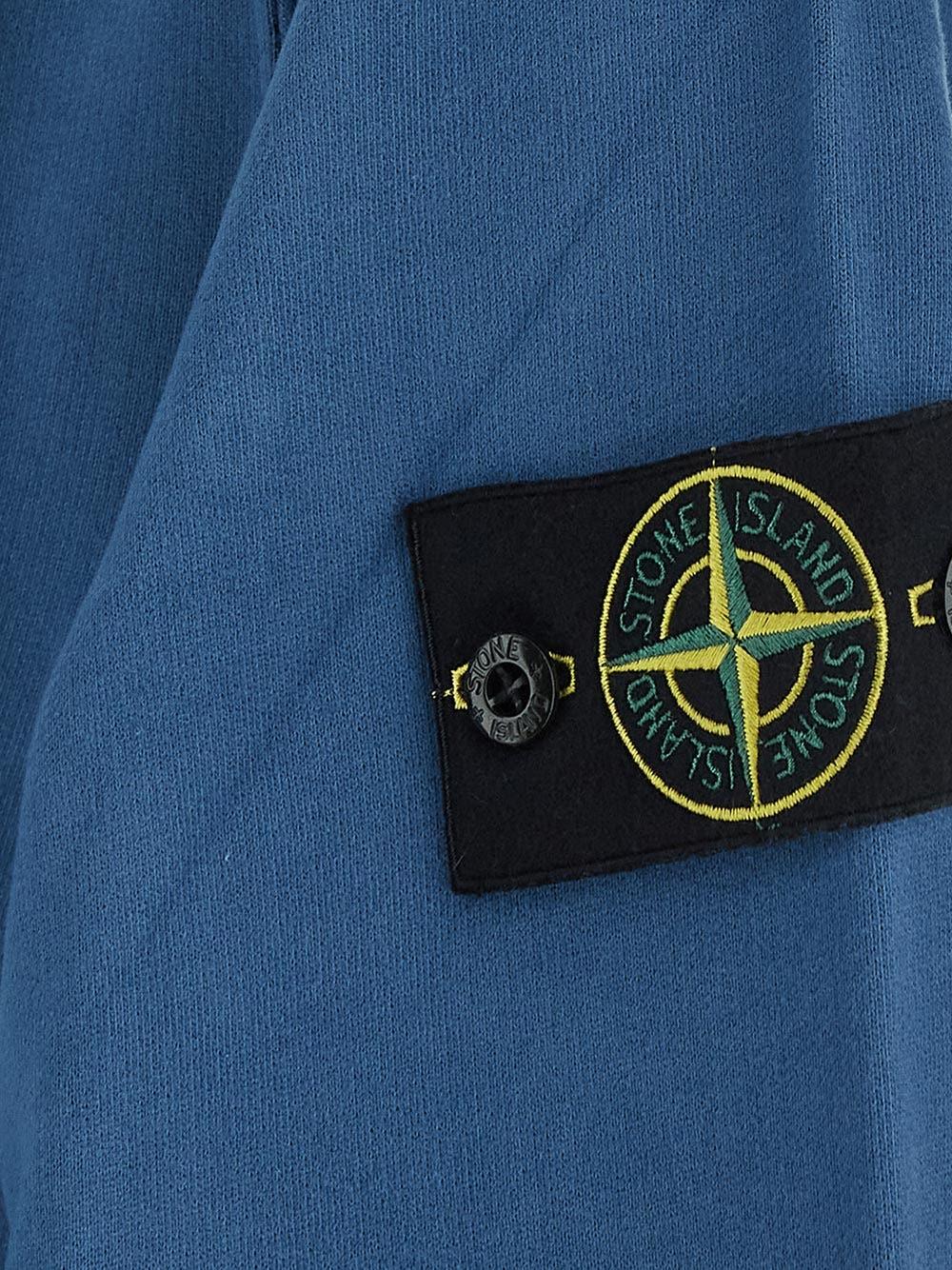 Oluxury Stone Island Logo Sweatshirt In Saldo
