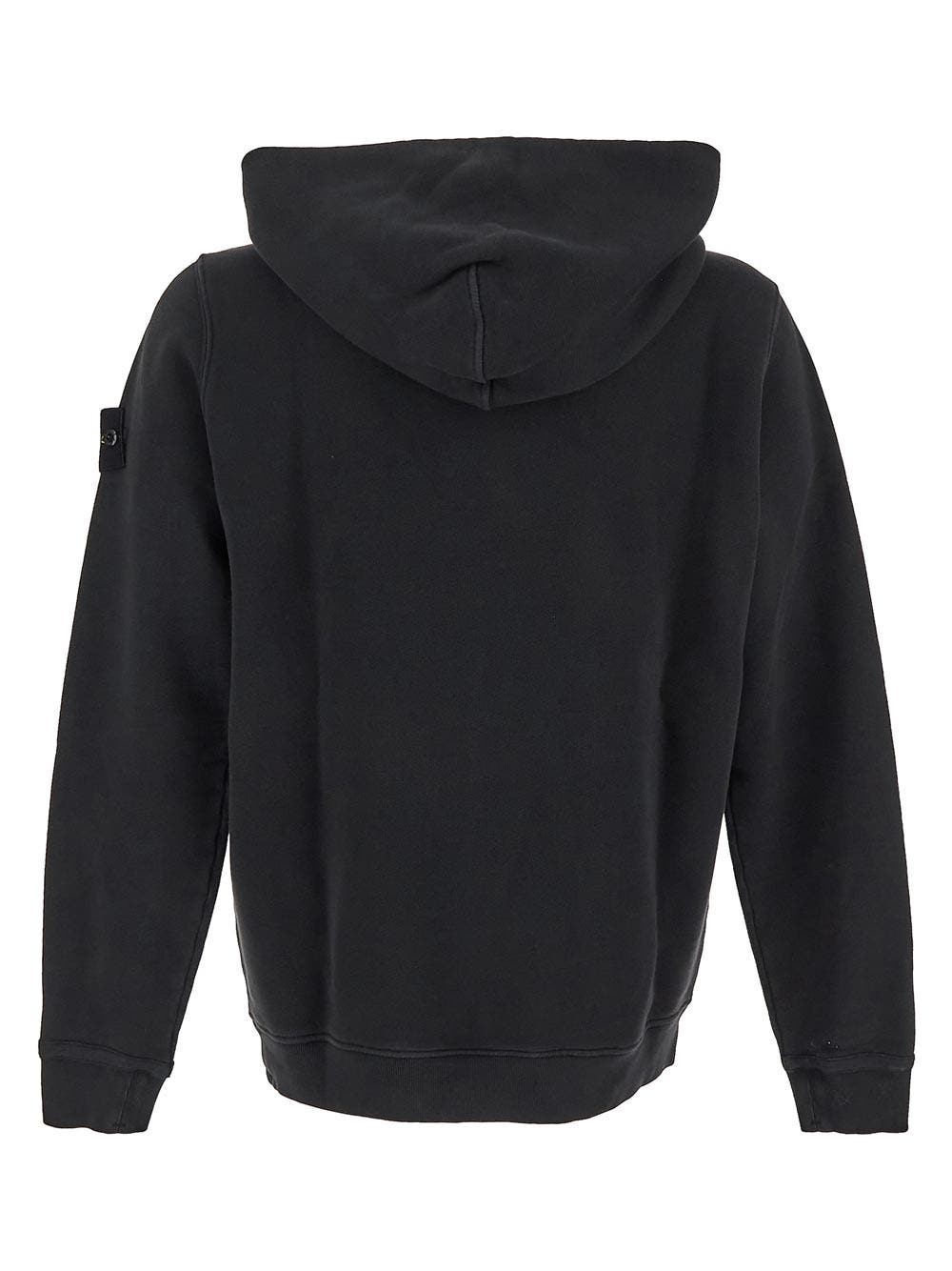 Oluxury Stone Island Logo Hoodie Moda