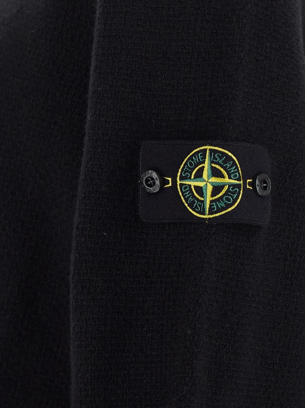 Oluxury Stone Island Logo Knit Qualità