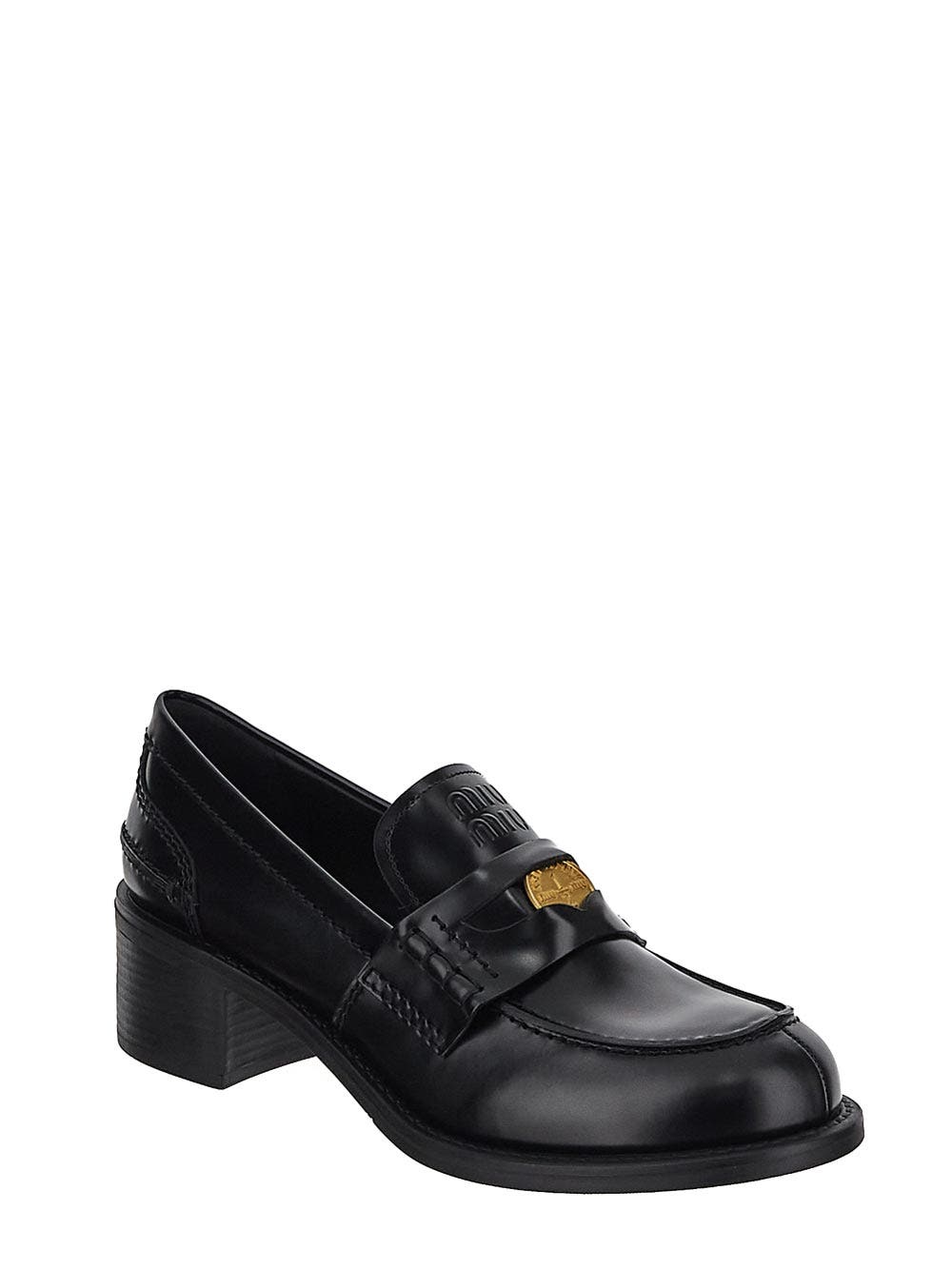 Oluxury Miu Miu Logo Loafer Affare Del Giorno