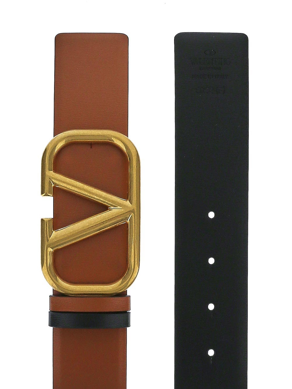 Oluxury Valentino Garavani Logo Belt In Saldo