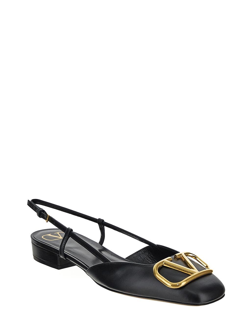 Oluxury Valentino Garavani Logo Ballerina Qualità