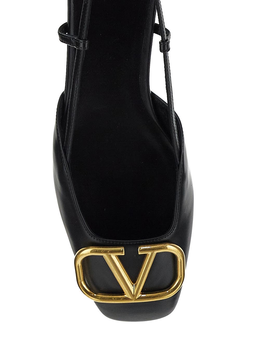 Oluxury Valentino Garavani Logo Ballerina Qualità