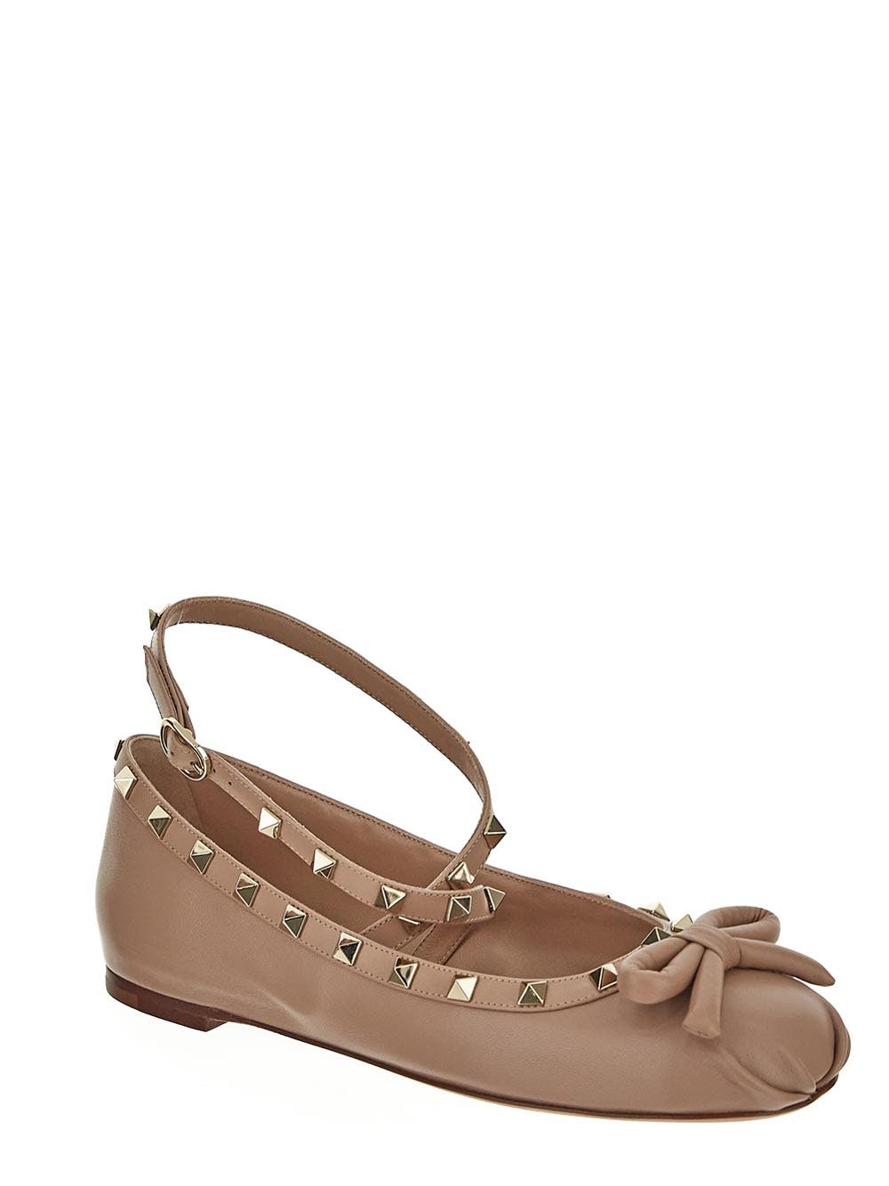Oluxury Valentino Garavani Rockstud Ballerina Qualità Garantita