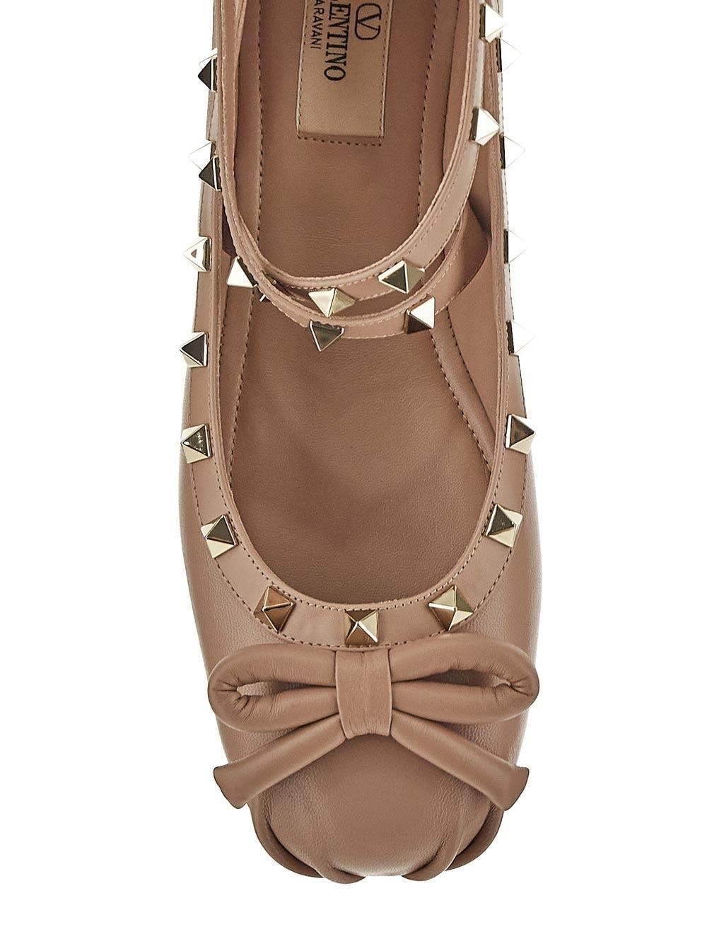 Oluxury Valentino Garavani Rockstud Ballerina Qualità Garantita