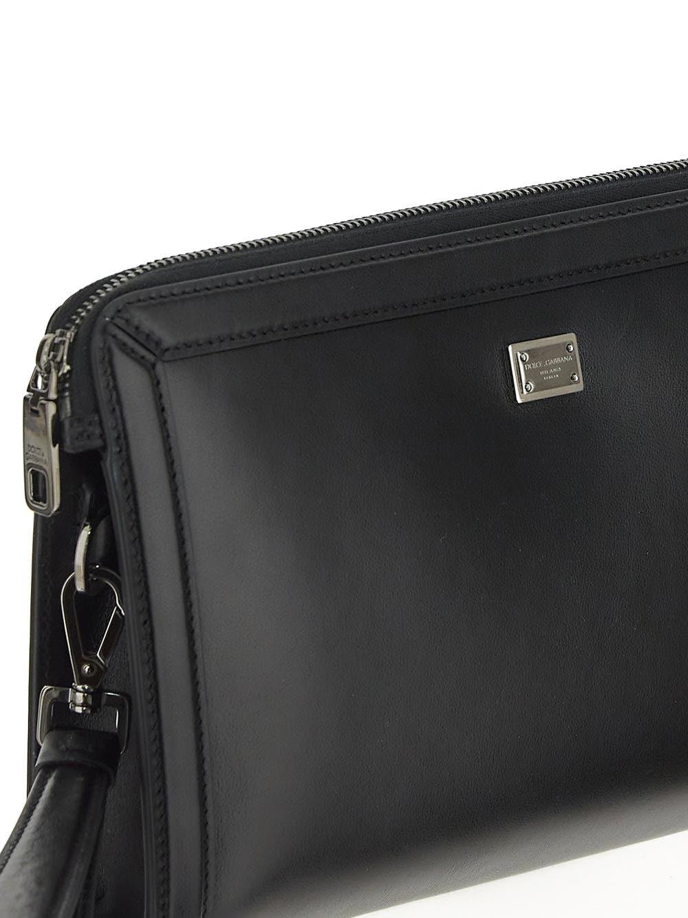 Oluxury Dolce & Gabbana Calfskin Pouch Grandi sconti