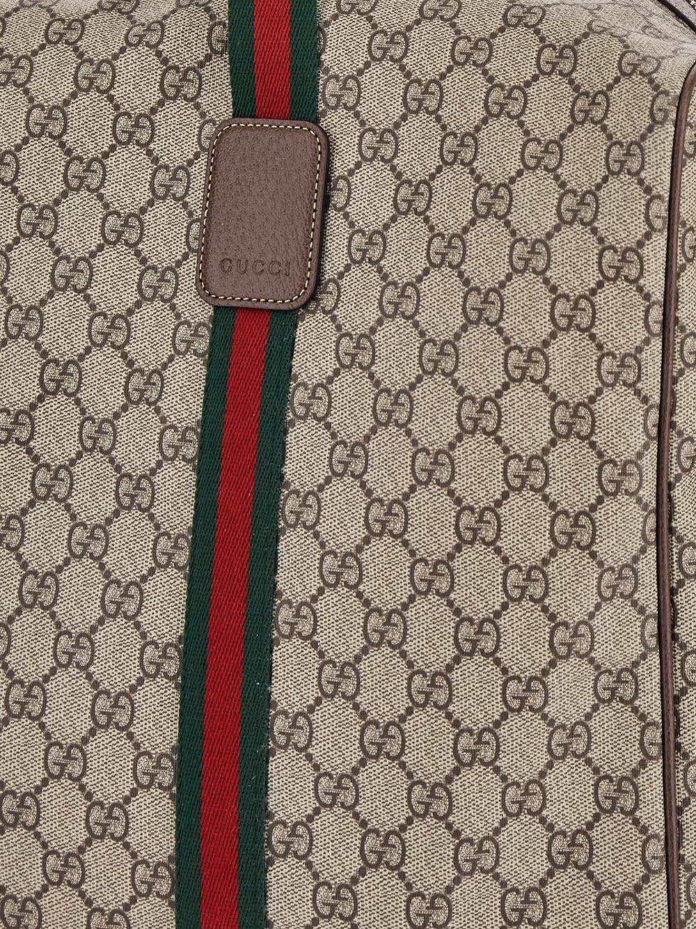 Oluxury Gucci Web Detail Maxi Travel Bag Prezzo basso