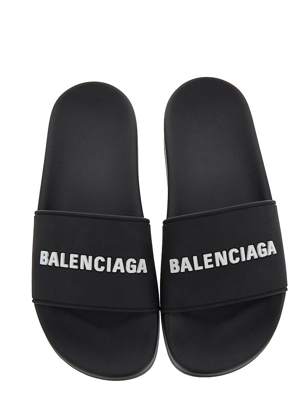 Oluxury Balenciaga Logo Slide Offerta natalizia