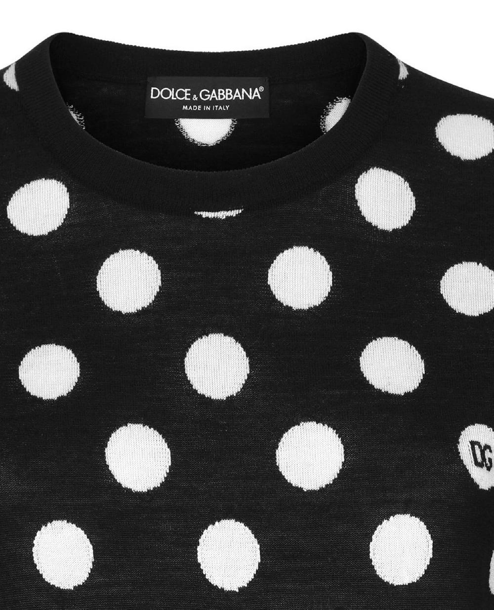 Oluxury Dolce & Gabbana Knitwear pois Super sconto