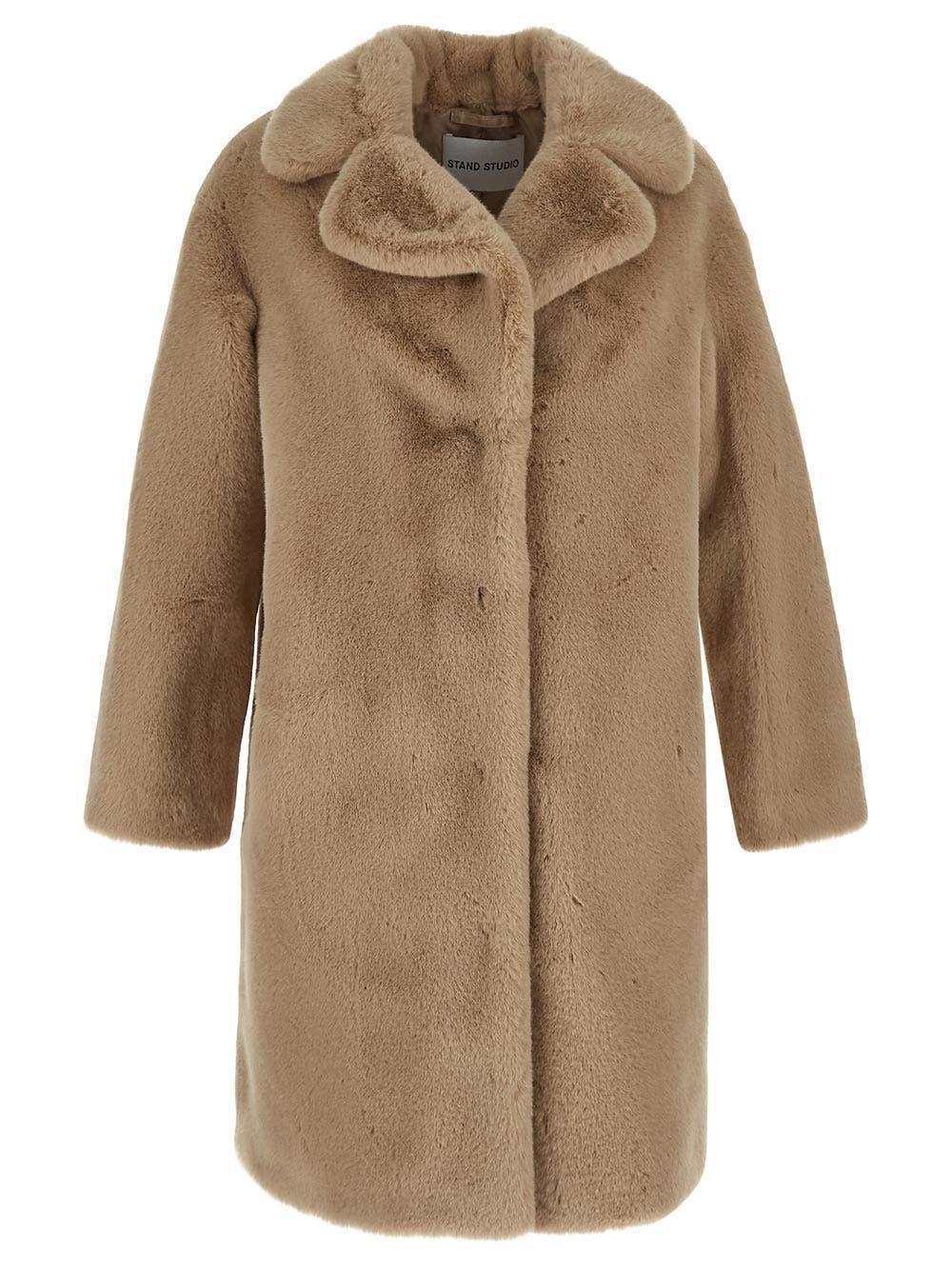 Oluxury Stand Studio Camille Cocoon Coat Black Friday Prezzi
