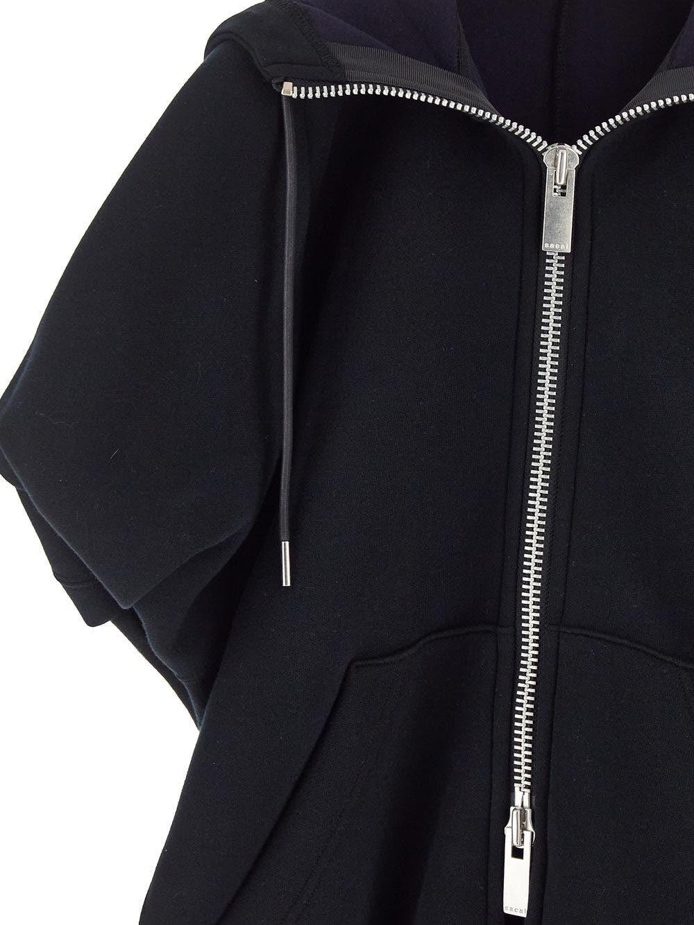 Oluxury Sacai Short Sleeve Hoodie 2025