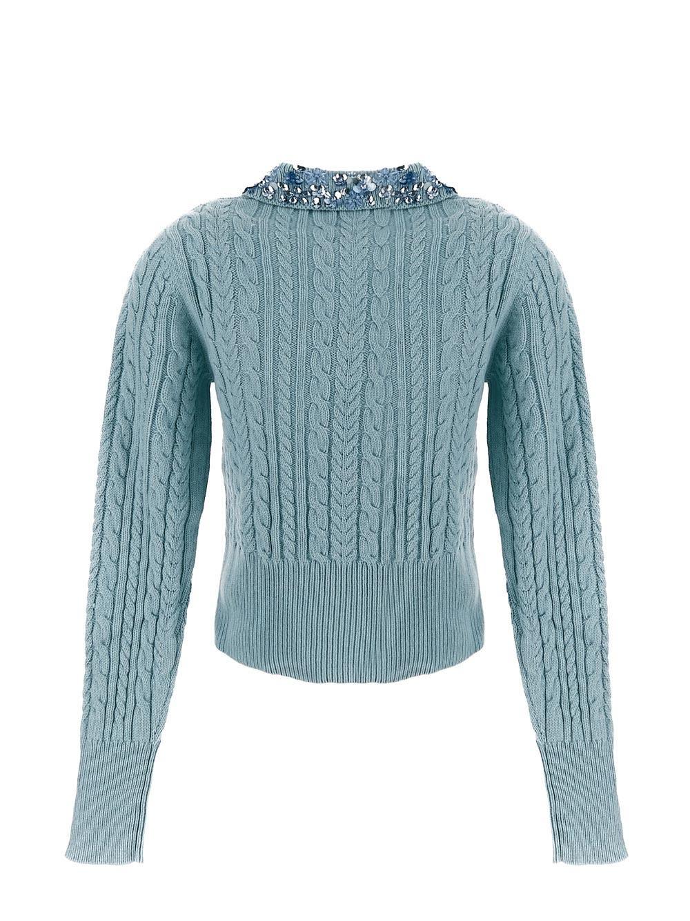 Oluxury Des Phemmes Cropped Knitted Polo Spedizione Gratuita