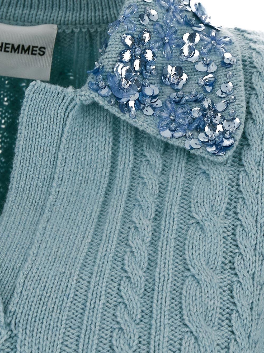 Oluxury Des Phemmes Cropped Knitted Polo Spedizione Gratuita