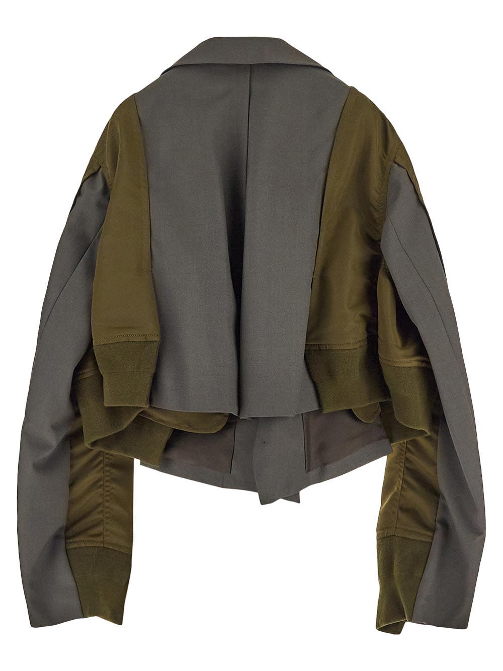 Oluxury Sacai Hybrid jacket Pezzi Unici