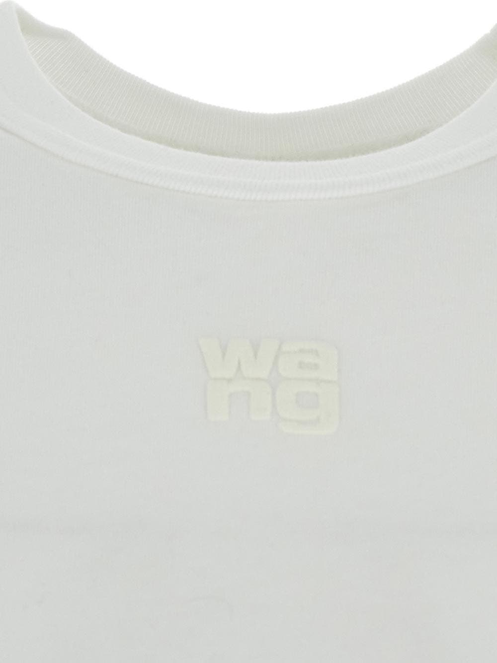 Oluxury T By Alexander Wang Essential Shrunk Tee Fino Al -60%