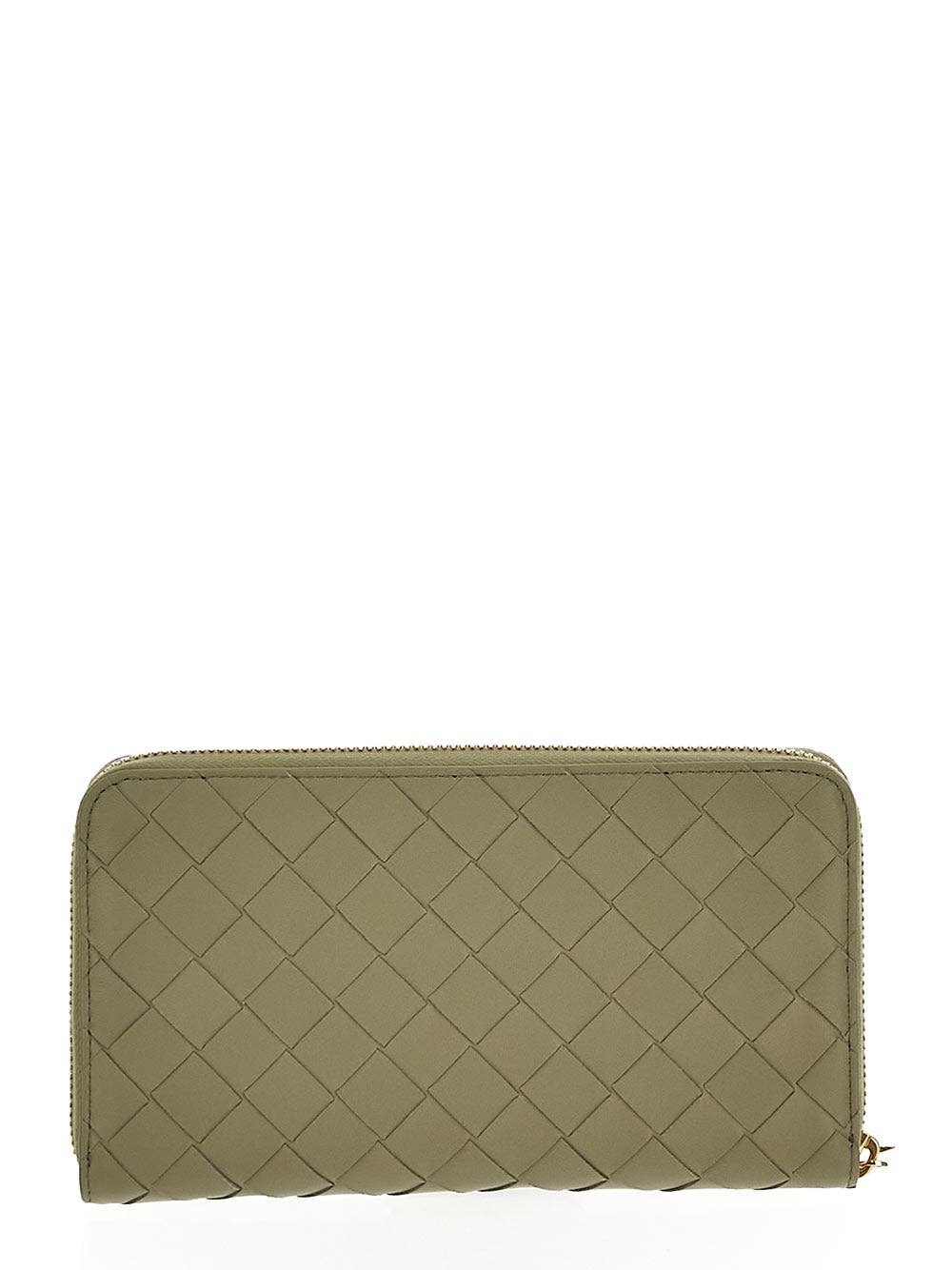 Oluxury Bottega Veneta Intrecciato Zip Around Wallet Ritorno libero