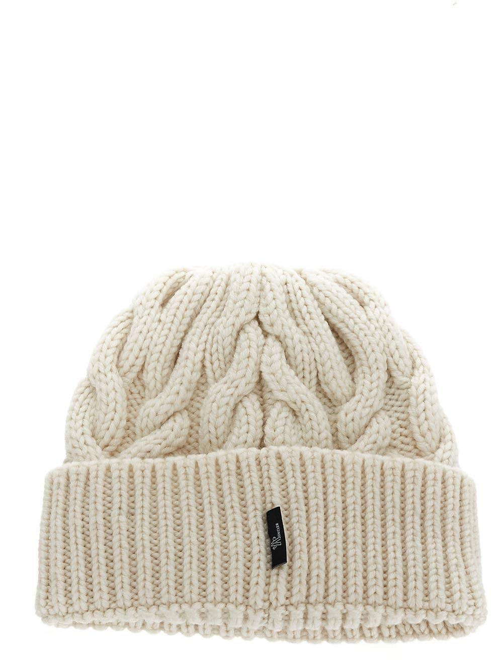 Oluxury Moncler Grenoble Logo beanie Ultimi tre giorni