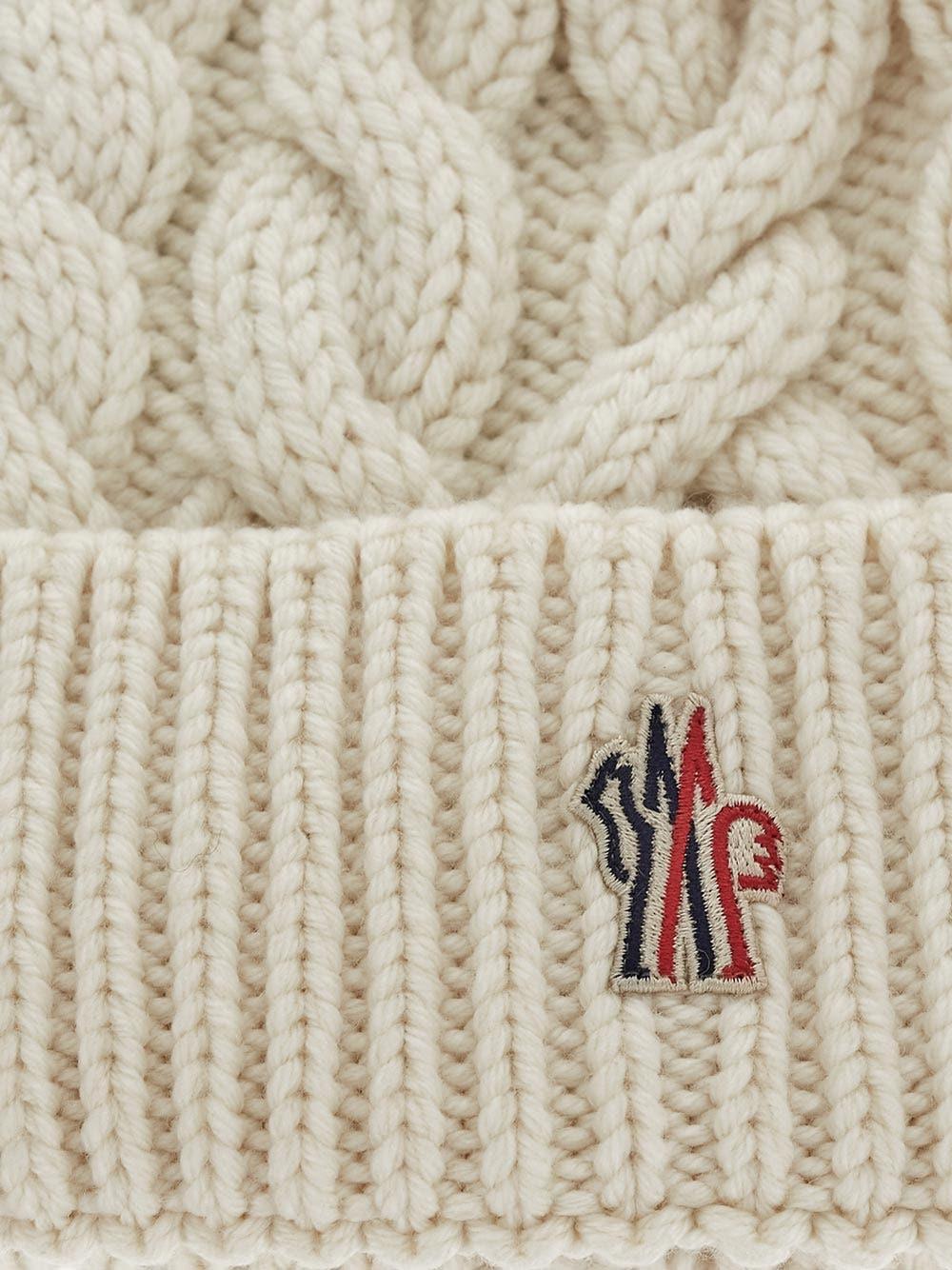 Oluxury Moncler Grenoble Logo beanie Ultimi tre giorni