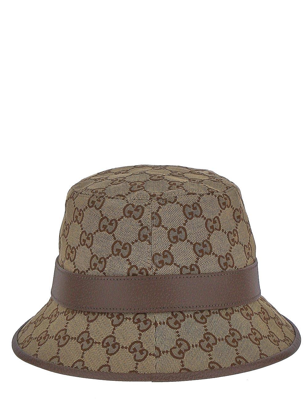 Oluxury Gucci Fedora Hat In GG fabric Fino al 55% di sconto